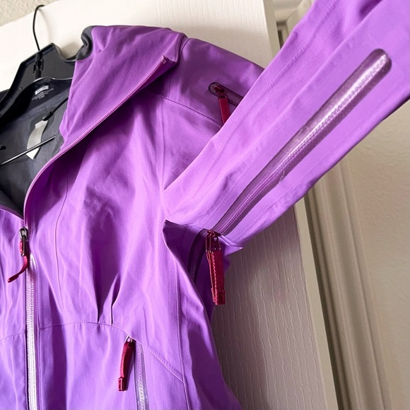 Arc’teryx Sentinel Jacket Gore-Tex Snow Ski Shell Purple Red XS GUC - Picture 6 of 14